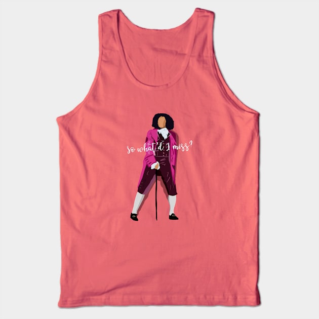 Hamitlon Thomas Jefferson Tank Top by Bookishandgeeky